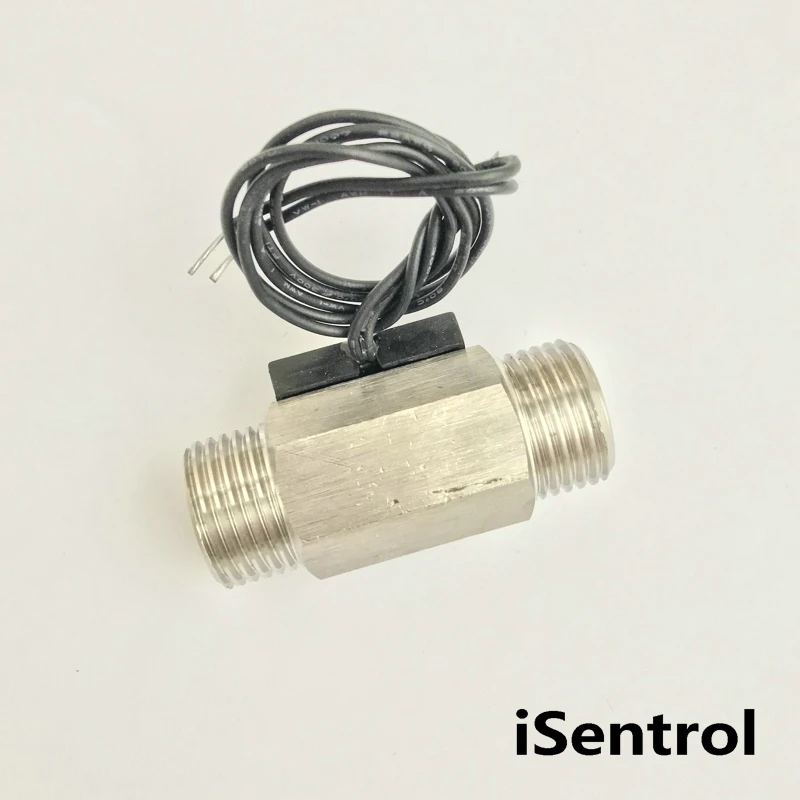 SUS304 usm-fs21tss przełącznik przepływu przełącznik trzcinowy wiosna przełącznik czujnikowy 1.5-12l/min DC 5-36V 10W 2-przewodowy czujnik Saier iSentrol