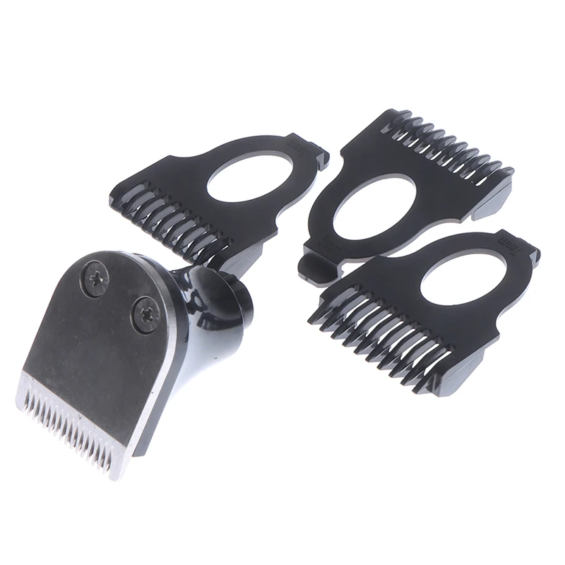 4Pcs Replacement Electric Shaver Head Nose Trimmer Sideburns Knife Comb Brush