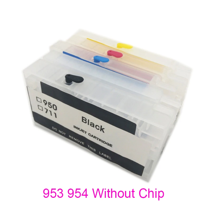 Vilaxh Empty Refillable for HP953 953 XL Cartridge For HP Officejet Pro 7740 8730 8740 8735  8702 8710 8720 8728 8715