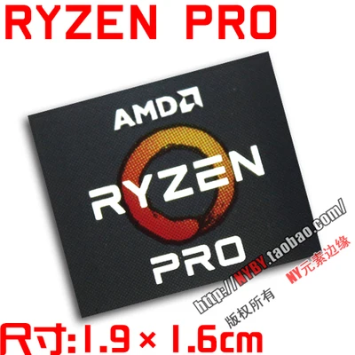 Original AMD FX A10 A8 Ryzen Ryzen R7 R5 R3 CPU computer sticker notebook label