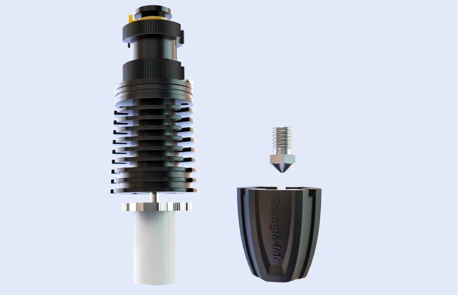 Trianglelab ® Rapido Hotend K500 Druckleistung bis zu 75mm³/s 115W Hochtemperatur 350°C für DDB Extruder Ender3 V2 CR10 V3 – Detail 21
