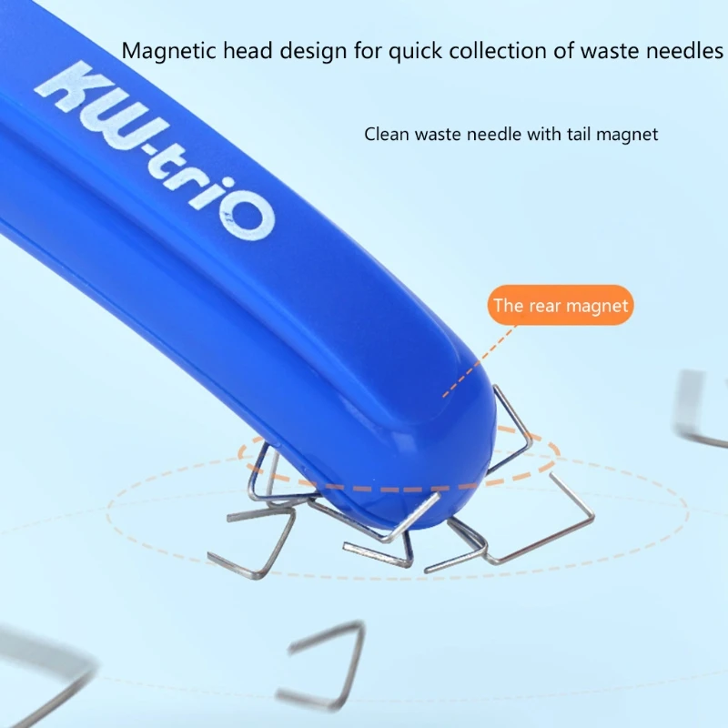 Portable Magnetic Staple Remover Puller Less Effort Staples Removal Tool Office