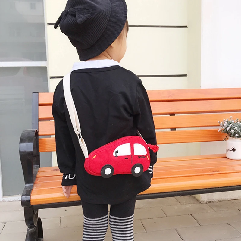 

2023 Fashion Mini Crossbody Bag Packet Children Baby Boys Girls Car Shoulder Bag Handbags Cartoon Pig Mini Coin Purse