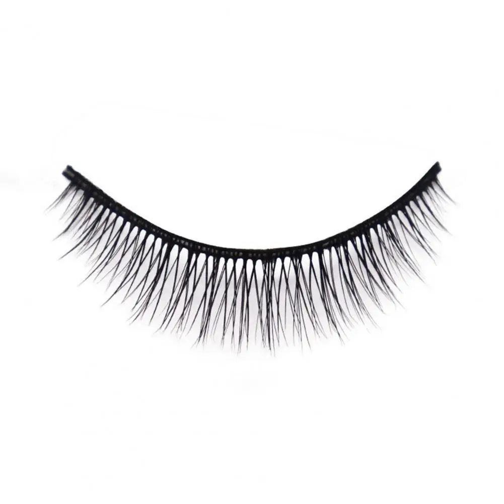 5Pairs False Eyelashes Nice-looking Cross Short Natural Fake Eyes Lashes Artificial Fiber Eyelash Extensions Makeup