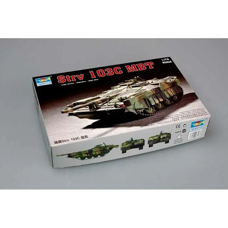 

Trumpeter 07298 1/72 Swedish Strv 103C MBT - Scale Model Kit