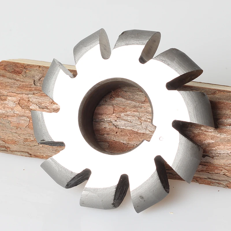 Convex semicircle milling cutter 45mm-75mm, convex milling cutter, high-speed steel internal and external R-type milling cutter