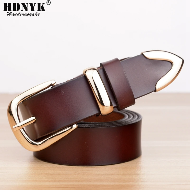 High Quality Genuine Leather Belt for Men and Women Fashion Designer pin Buckle Strap for Women GiftBelt