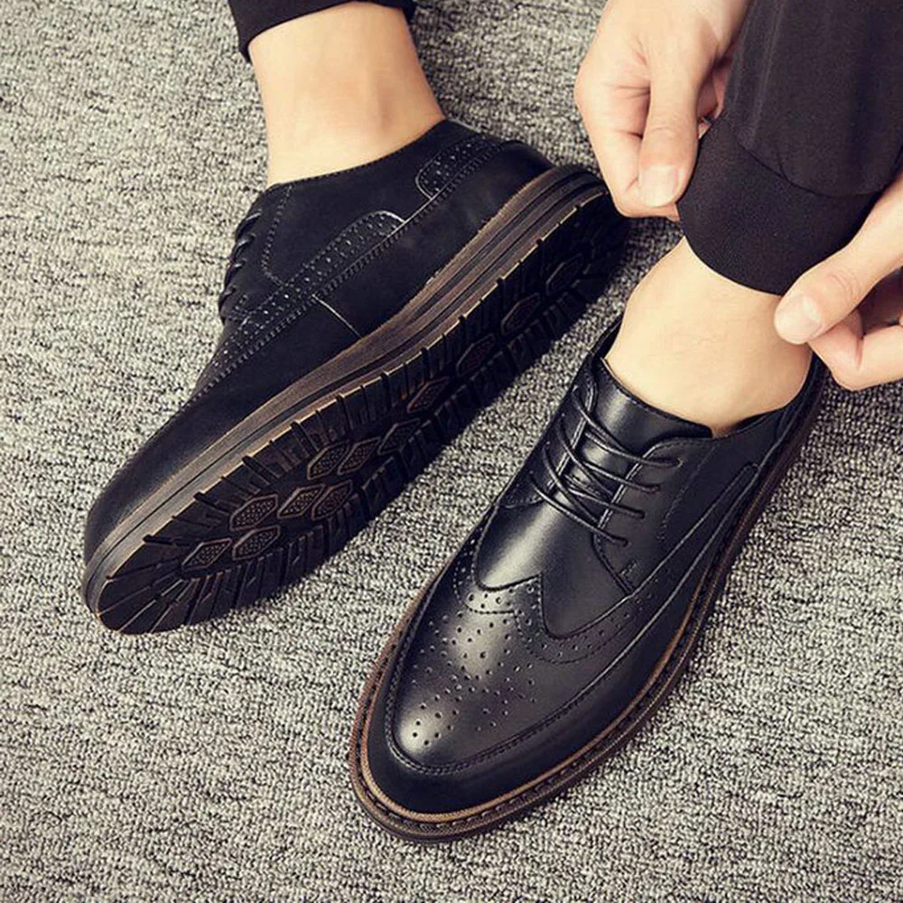 Autumn New Bullock Men Classic Business Formal Shoes Men Oxford Shoes Men Dress Shoes 2021 tyu67