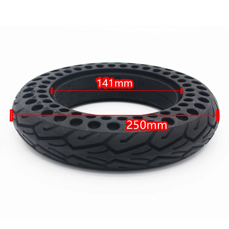 Size 10x2.0 Honeycomb Solid Tyre 10*2.0 Tubeless Tire,Thickened Double  Wheel  for Electric Scooter Skate Board