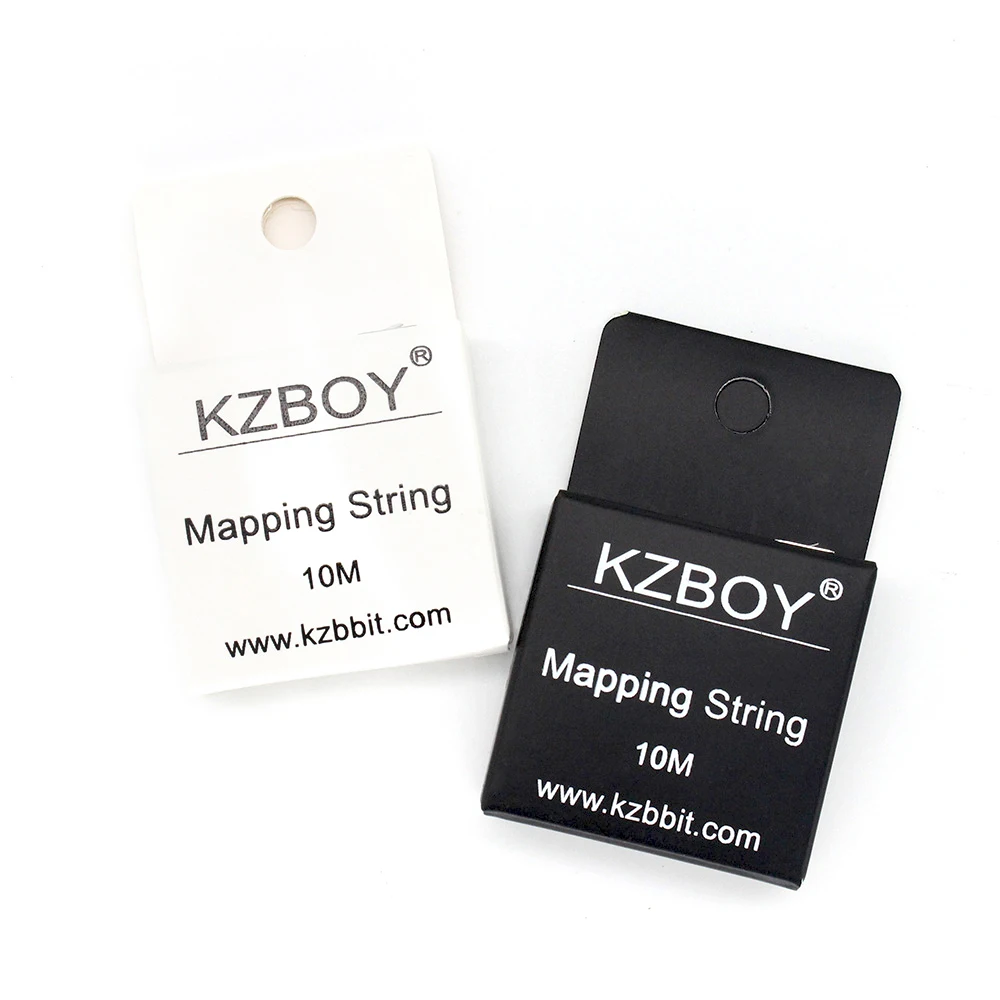 

KZBOY Eyebrow Design Measure Tool Microblading Supplies Pre-inked Black 10M/Roll Mapping Strings Thread for Eyebrow Maker