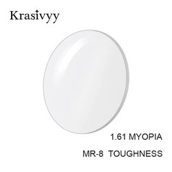 Krasivyy 1.61 MR-8 High Quality Toughness Thinner Super-Tough Optical Lenses Aspheric Lens (Suggest for Punch/Trough/Trim)