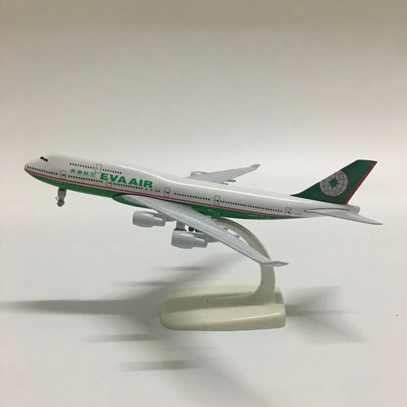 Jason Tutu 20Cm Turkish Airlines Boeing B777 Vliegtuig Modelvliegtuigen Klm B7471:300 Schaal Diecast Metalen Eva Air B747 Vliegtuig