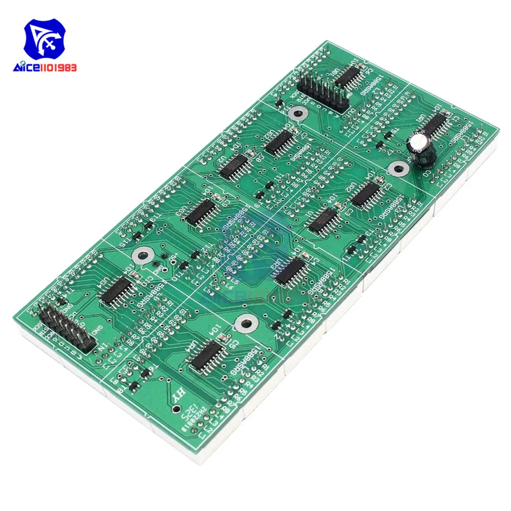 Diymore 16X32 Rood Groen Led Dot Matrix Control Display Module Diy Kit Voor Arduino 51