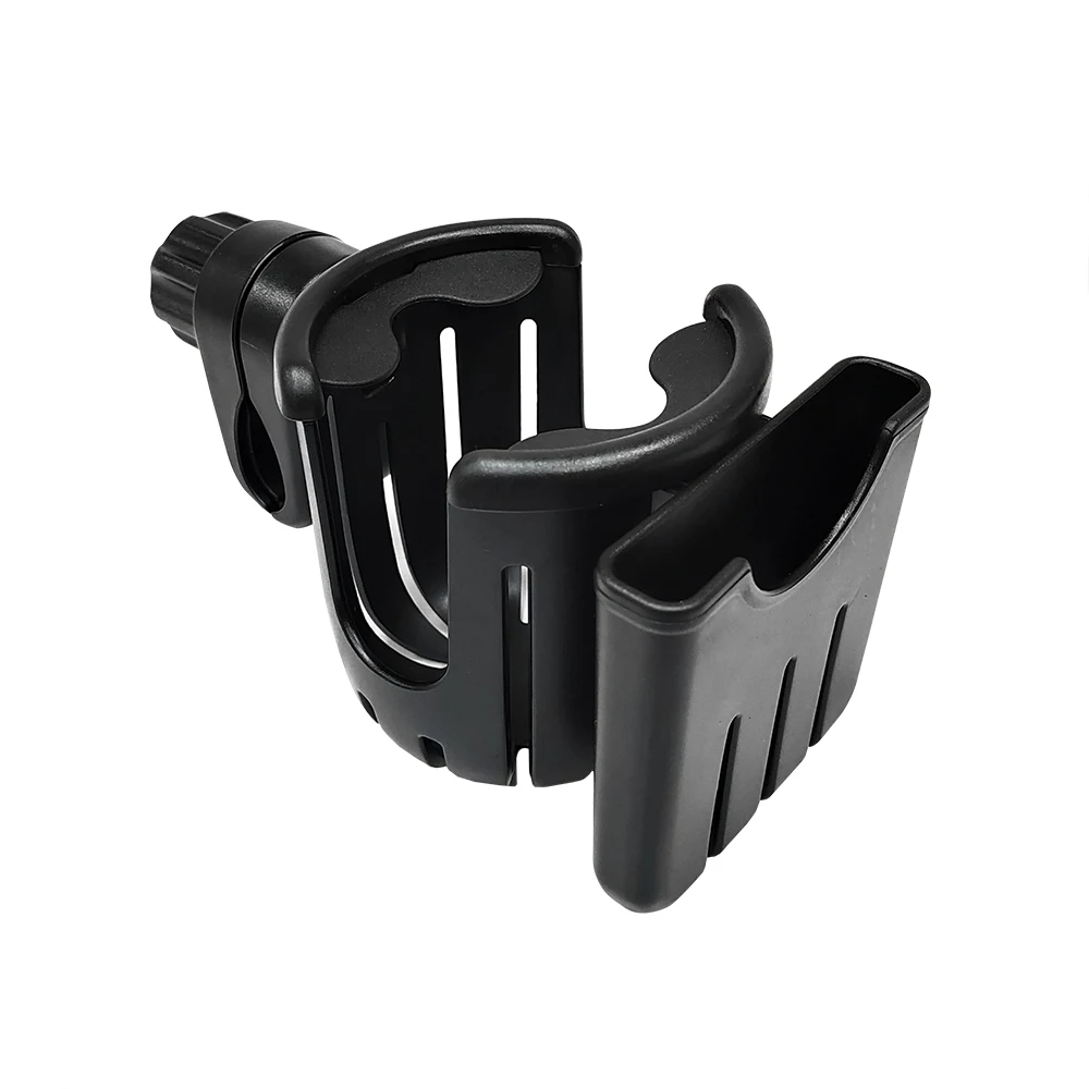 Stroller Cup Holder with Phone Universal Bike Bottle Holder 2 in 1 Cup Holder for Yoyo2 Cybex Bugaboo Buggy Carriage