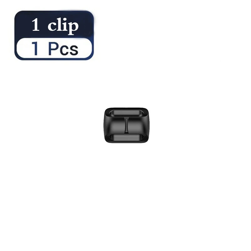 Cable Organizer Silicone USB Cable Winder Desktop Management Clips Cable Holder for Mouse Headphone Wire Organizer Protector