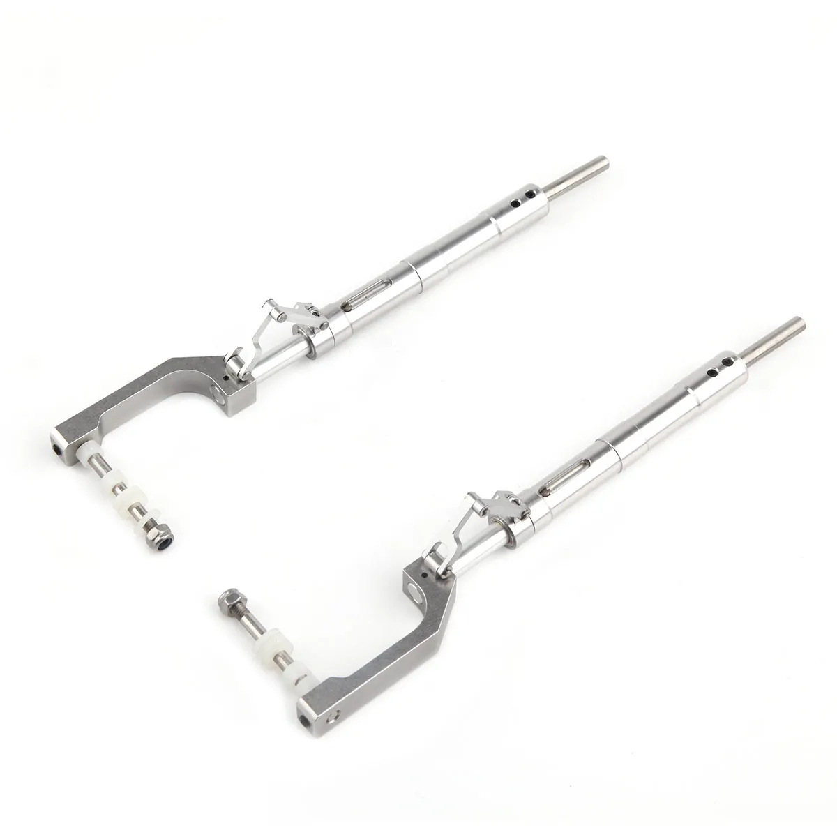 1 Set  Alloy Aluminium  Anti-Vibration Landing Gear SZ002-13001  For P51 RC Model  Airplane