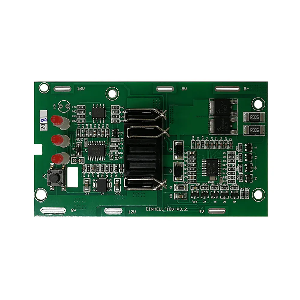 20V Li-ion Battery Housing Shell Protection PCB Circuit Board Set for Einhell Power X-Change 18V Li-ion 4511396