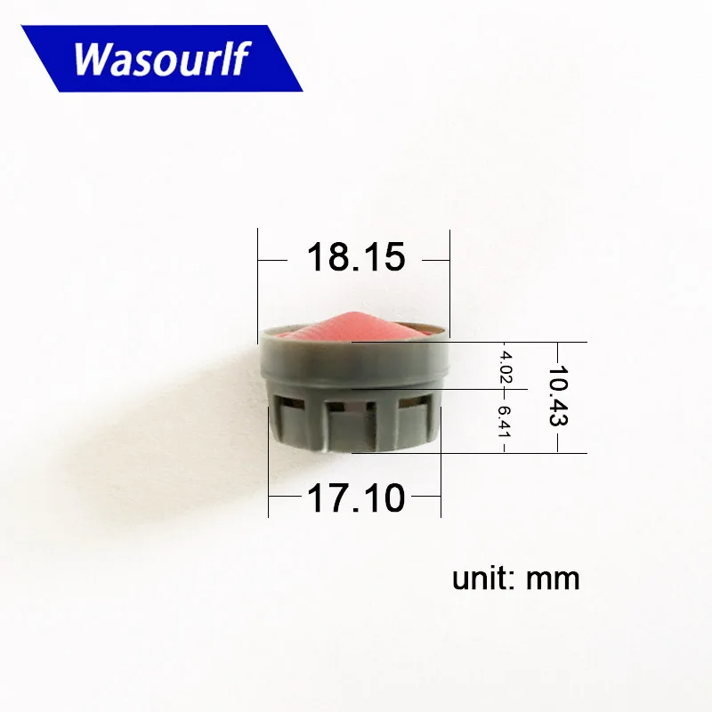 Wasourlf dispositivo de torneira aerador para economia de água, 6 peças 8l 4l, dispositivo de torneira, acessórios de torneira de cozinha, atacado