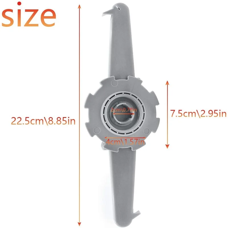 Reemplazo de accesorios de brazo rociador en lavavajillas, piezas de brazo de agua para lavavajillas automático 154607802 5304506516 154478202   PS 258137