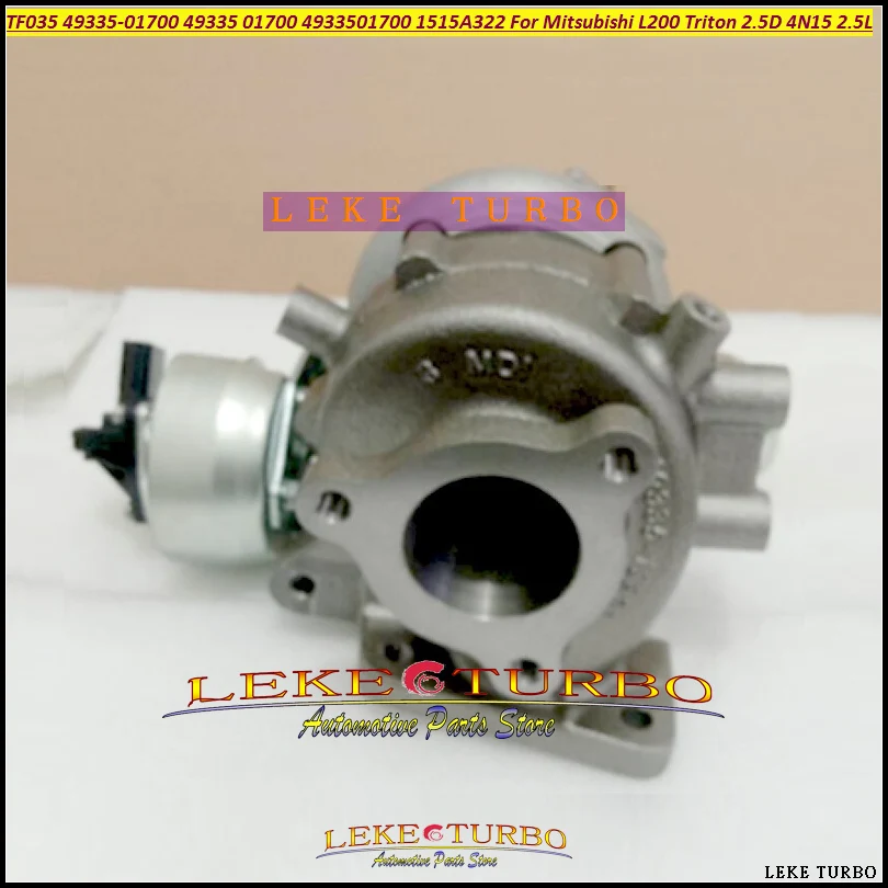 ww  Turbo TF035 49335 01700 49335-01700 4933501700 1515A322 1515 A322 Turbocharger For Mitsubishi L200 Triton 2.5D 4N15