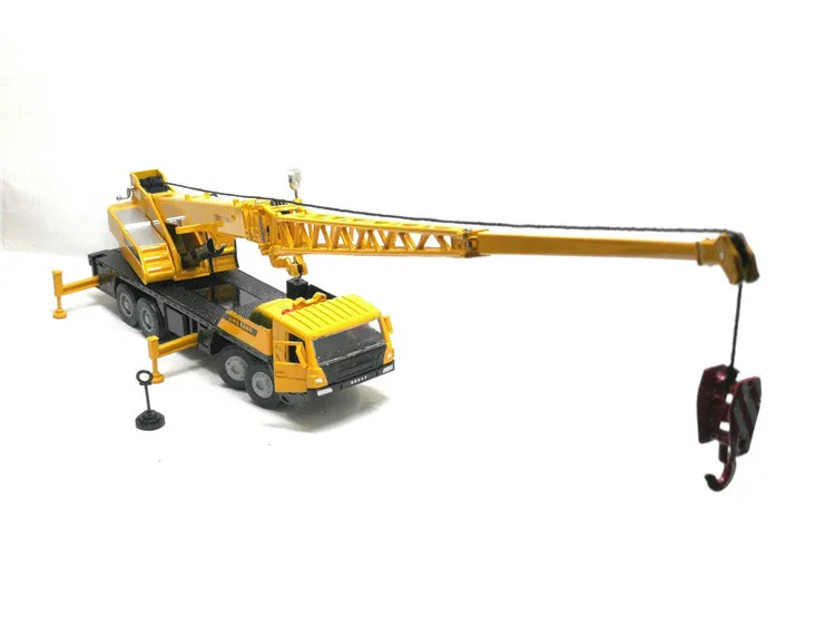 1:50 alloy crane simulation engineering truck model,high-quality crane toy,exquisite original packaging gift,free shipping