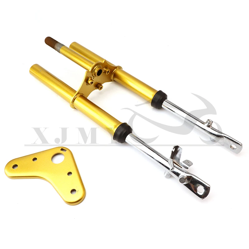 Gold Stock Forks Suspension For 50 50cc Xr50 Crf50 Front Forks Suspension For 50 Xr Dirt Pit Bike Motorcycle Parts