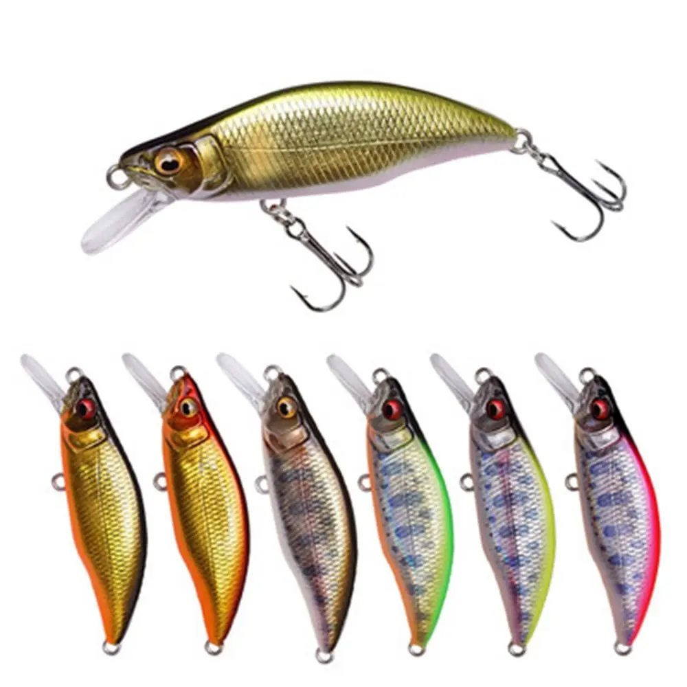 

Japan Design Striped bass Crankbaits Fish Hooks Winter Fishing Minnow Lures Sinking Minnow Baits