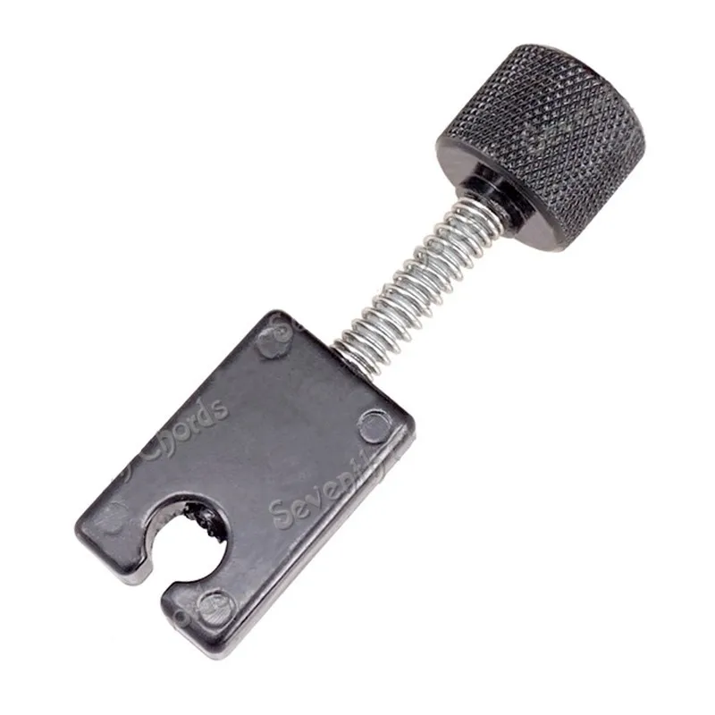 1Pcs Schwarz Bass Gitarre Brücke Sattel Headless Ersatz Musical Instrument Zubehör Teile – Detail 7