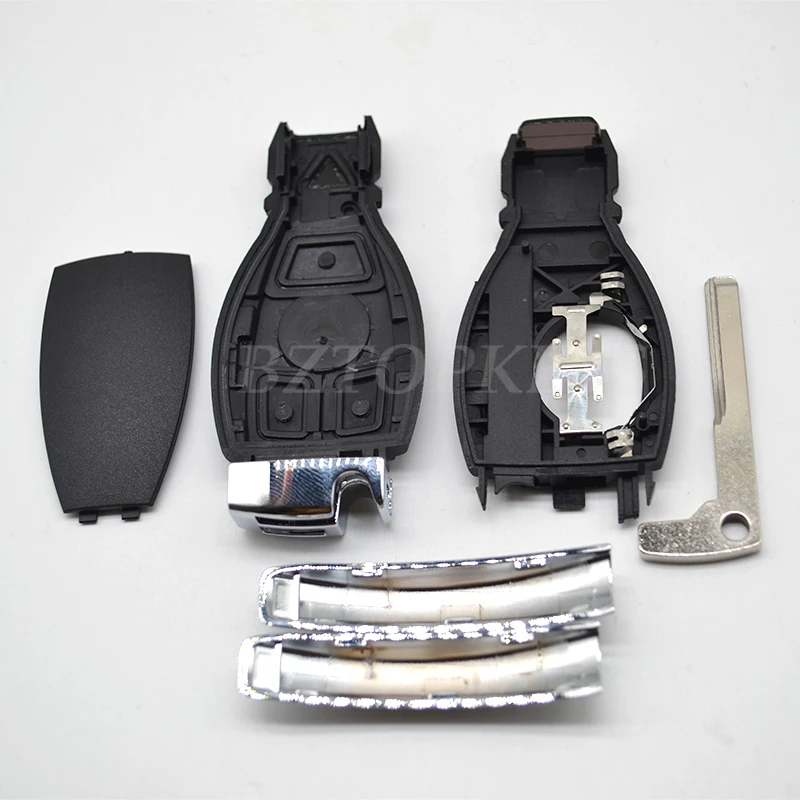 مفتاح ذكي استبدال غطاء قذيفة 3/4 أزرار لمرسيدس بنز A B E C S W203 W204 W205 W211 W210 W212 بغا/NEC عن بعد سيارة بدون مفتاح Ca #6