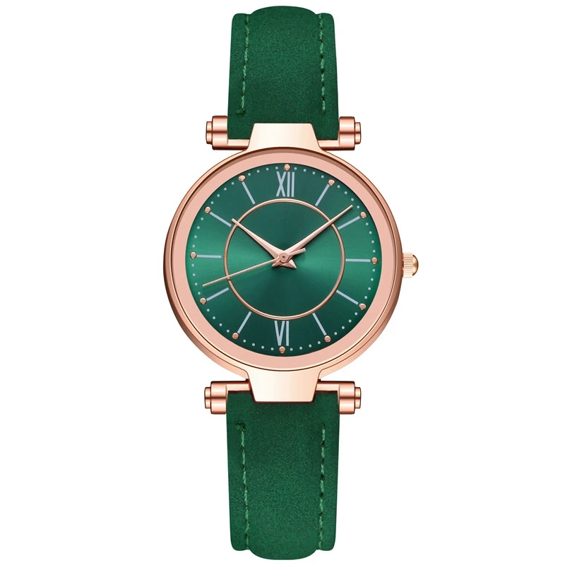 8 Colors Women Leather Belt Wristwatch Ladies Exquisite Watches Quartz Dress Bracelet Watch Girls Timepiece