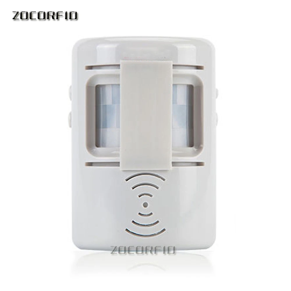 Pir Infrared Motion Sensor Activated Voice  Audio Player Entrance Welcome Doorbell For Shop Store