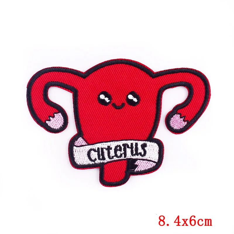 Pulaqi 10PCS Patches On Clothes Wholesale Patch Iron On Patches For Clothing Punk Hippie Cartoon Wholesale Dropship Custom Patch