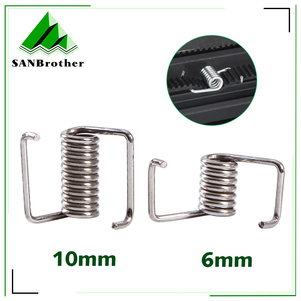 Belt Spring Metal Torque Spring For 3D Printer Timing Belt Locking Tensioner Springs 3D Printer Parts spring