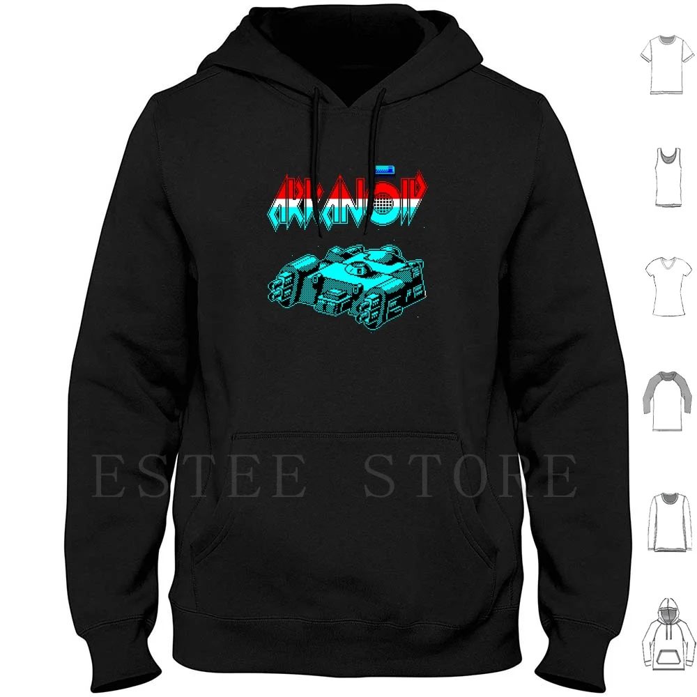 Arkanoid Hoodies Zx Spectrum Retro Pixel Game Computer Video Arkanoid Pong Bat Ball