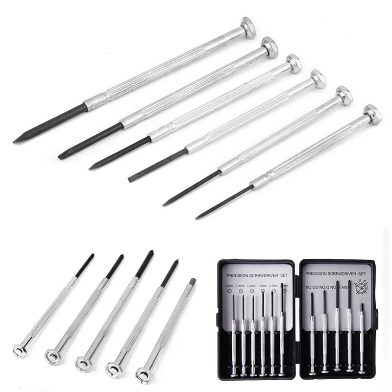 11Pcs Micro Screwdriver Set Precision Watch Jewelry Glasses Sunglasses Repairs Kit