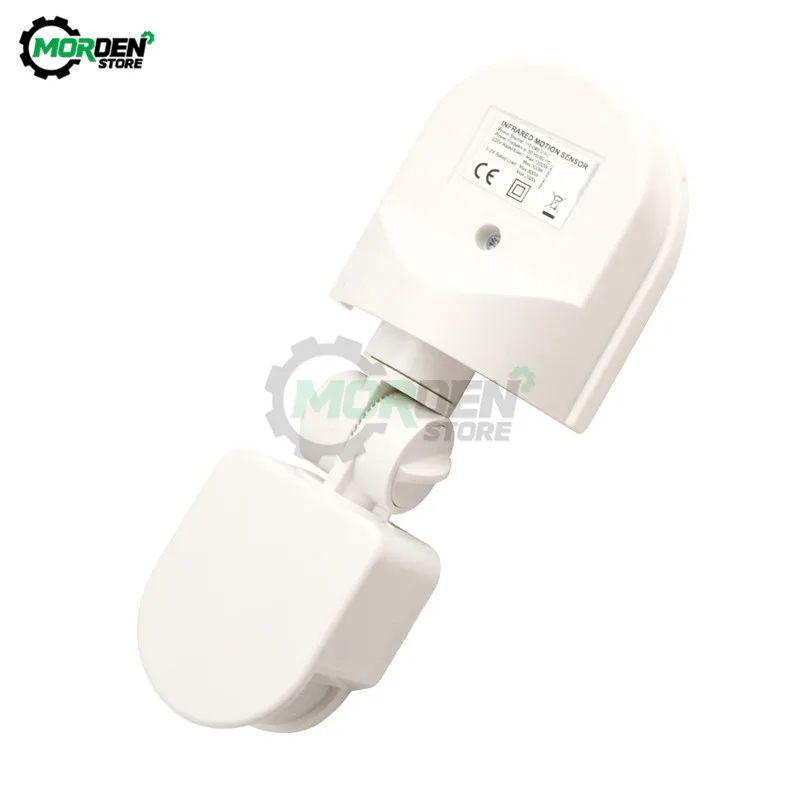 AC 110-240V LED Motion Sensor อินฟราเรดอัตโนมัติ PIR เครื่องตรวจจับ Wall Mount จับเวลากลางแจ้งโวลต์เซ็นเซอร์แสงสวิทช์