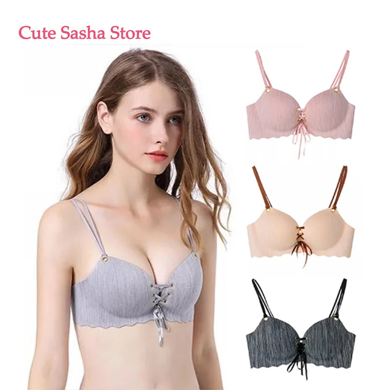 Super Push Up bras Sexy seamless women's underwear Wire Free Female bralette beauty back lingerie Ladies Brassiere