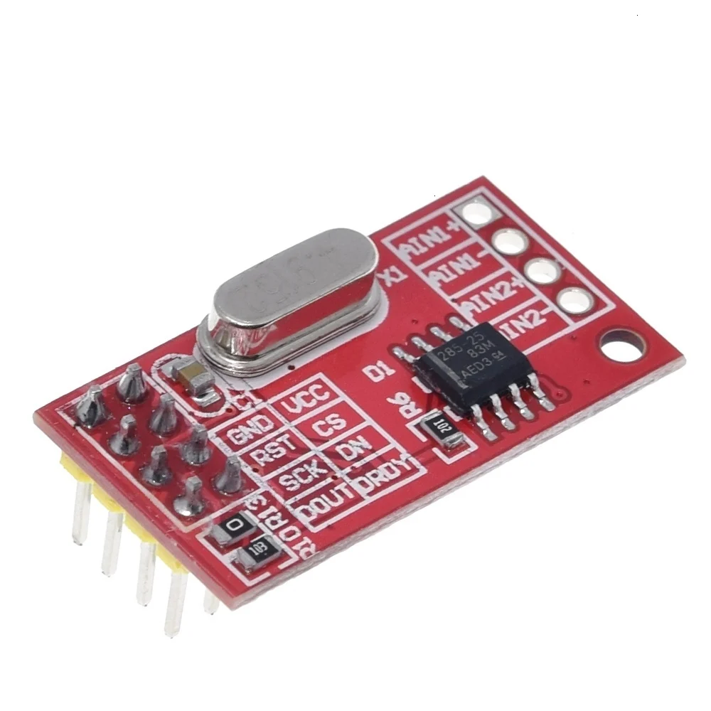 TZT 1/3PCS AD7705 Dual 16-Bit-Datenerfassungsmodul mit programmierbarer Eingangsdämpfung und SPI-Schnittstelle – Detail 6