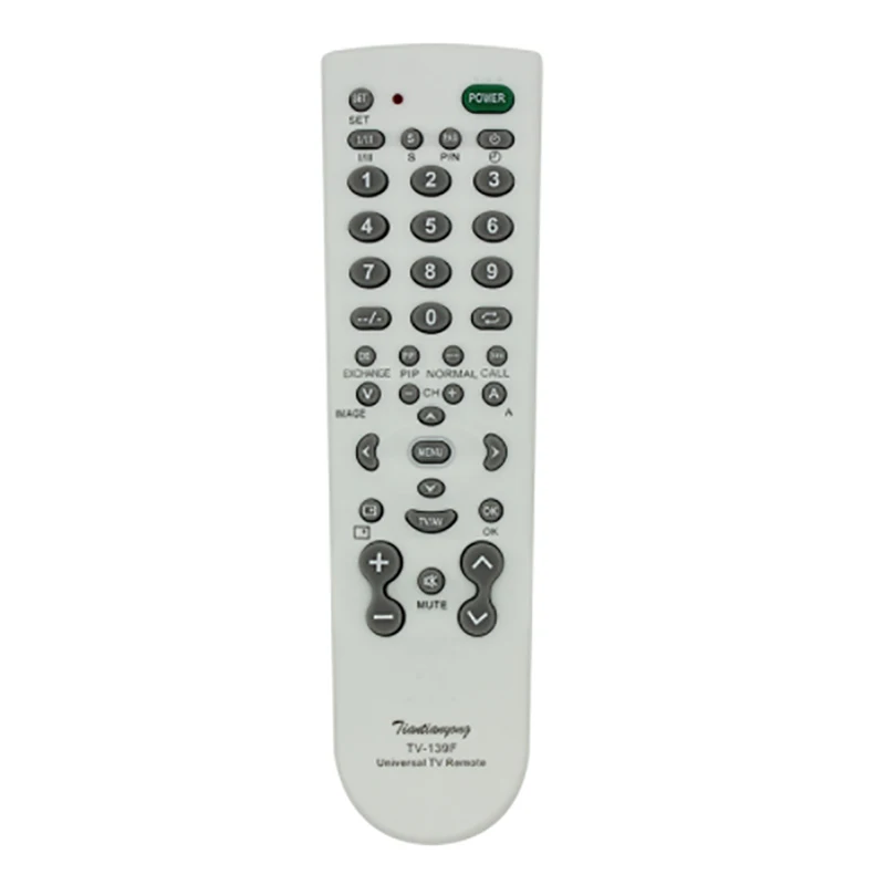 TV-139F Universal Intelligent Smart TV Remote Control Replacement Controller Wireless controle remoto 433mhz 139F RC