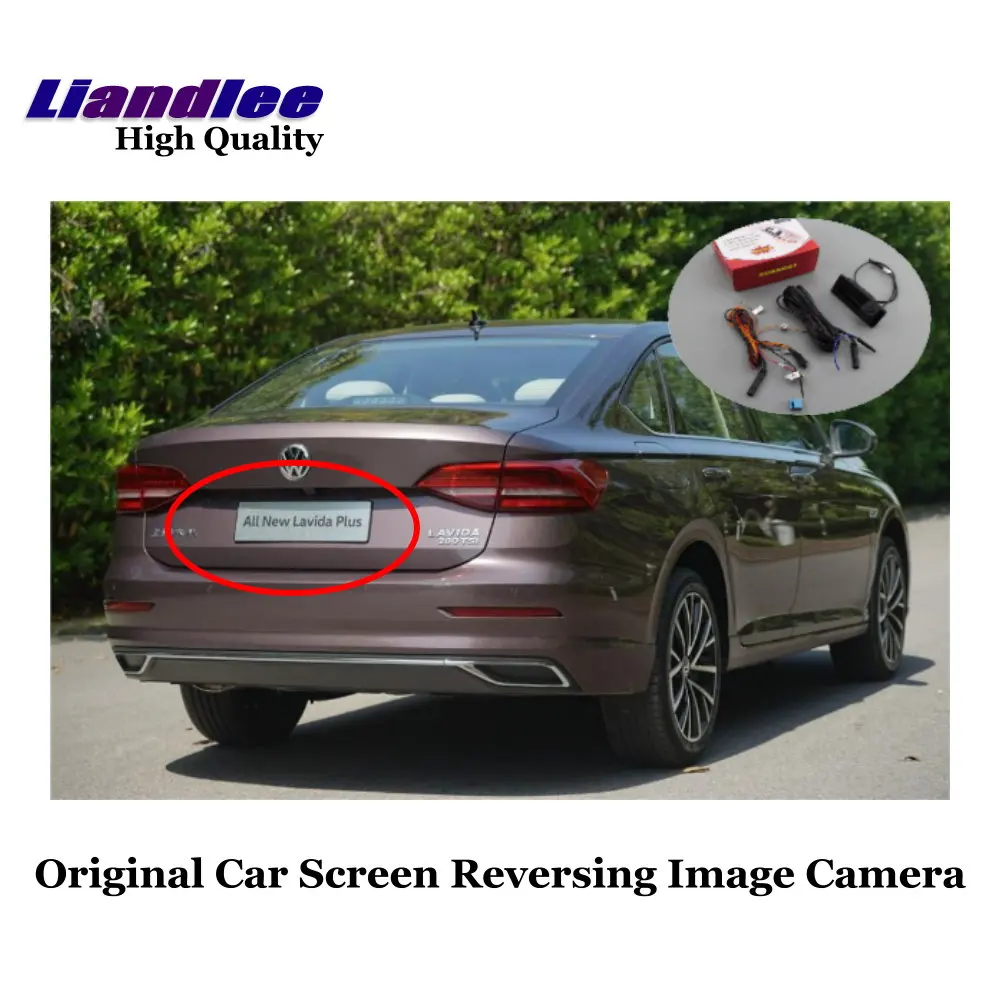 Original Display Reverse Image Upgrade Car Camera For Volkswagen VW LaVida PLUS 2018-2023 Factory Screen Trajectory CCD CAM