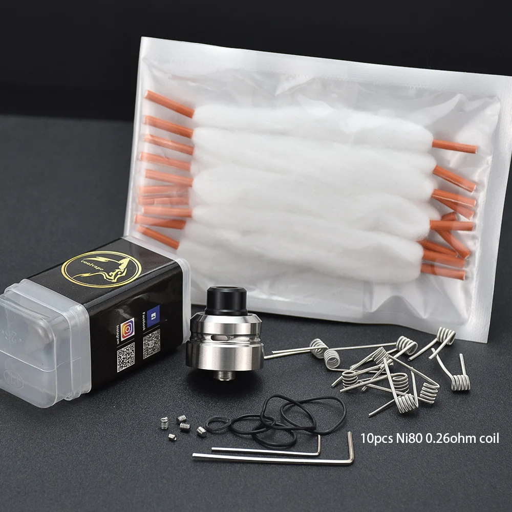 COOLVAPE daywin RDA 22 Squonk BF Vape RV atomizer tank for coils & atomizers - gallery image 6