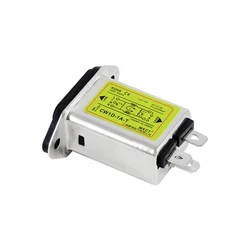 T-socket IEC-Inlet General Purpose AC 220V Anti-Interference EMI Purifier 50/60Hz CW1D-1A/3A/6A/10A-T Power Filter