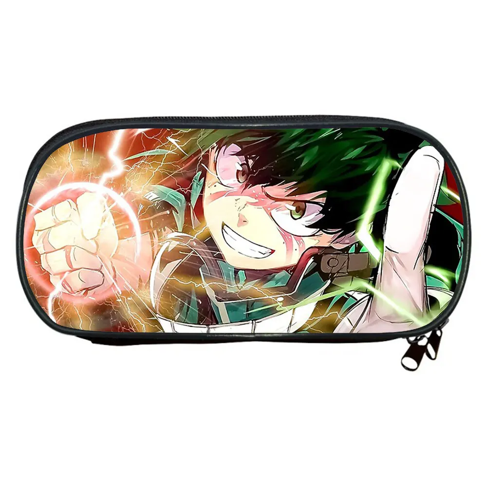 My Hero Academia Pen Bags Boy Girl Zipper Pencil Case Bag Chidren Pencil Case School Office Supply Pencilcase