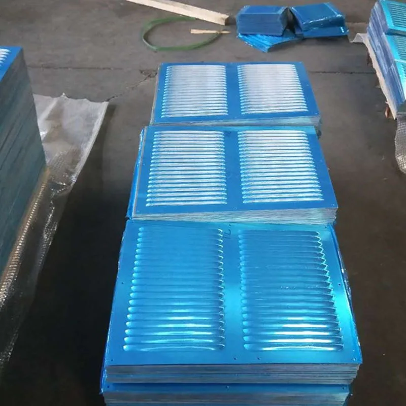 Duty Aluminum/304 Louver punch Metal mesh heating ventilation mask Square air vent grill grille cover plate custom home Wall