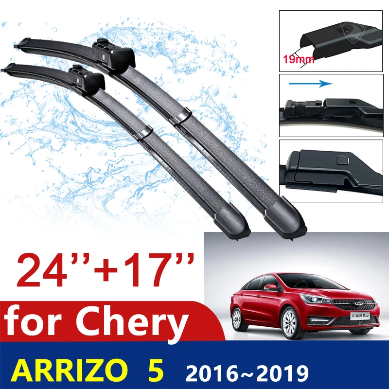 

Для Защитные чехлы для сидений, сшитые специально для Chery Arrizo 5 2016 ~ 2019 2017 2018, автомобильные стеклоочистительные полосы лобового стекла от солнца ветрового стекла стеклоочистители автомобильные аксессуары наклейки