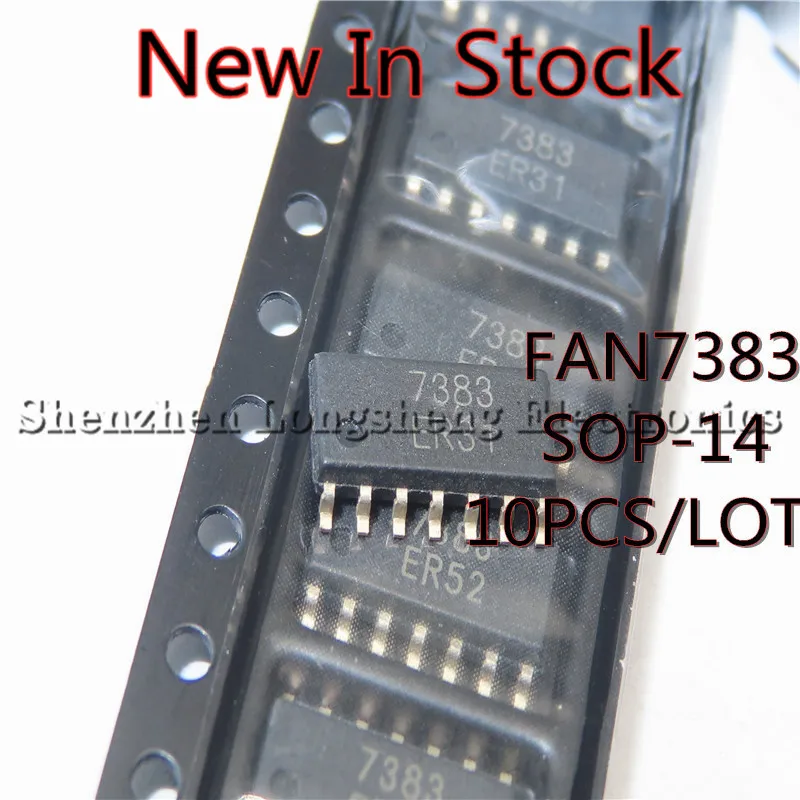 

10 шт./лот FAN7383MX FAN7383 7383 SOP-14 SMD Драйвер IC новая стандартная оригинальная