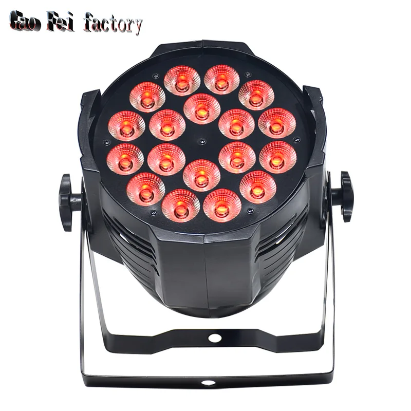 

LED Par Light 18X12W RGBW Lyre Wash Dmx Stage Lighting High Quanty Professional DJ LED Dance Floor Disco Party Lights