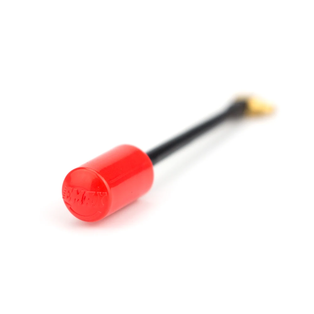 Emax-Nano Antena de Transmisión RHCP LHCP, 50mm, SMA MMCX, ángulo recto para Dron de carreras RC FPV, accesorios, 5,8G