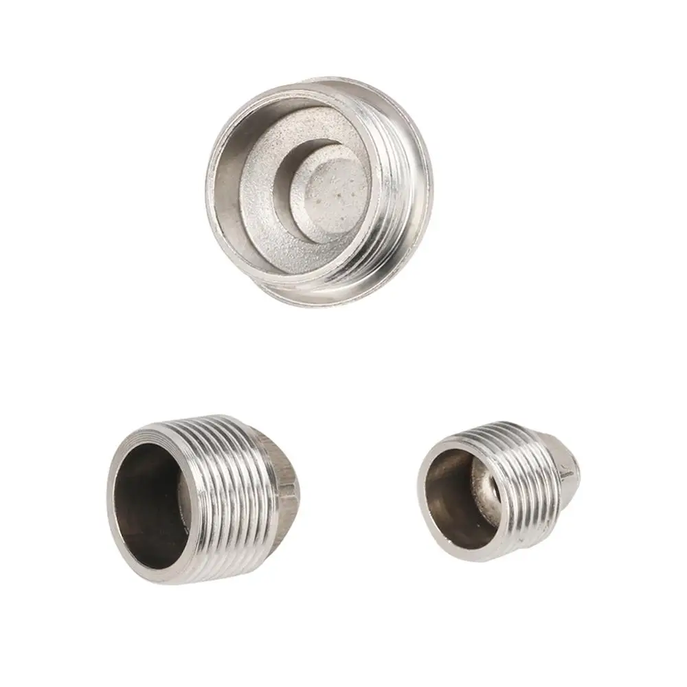 Stainless Steel Male Thread Pipe Plug 1/2