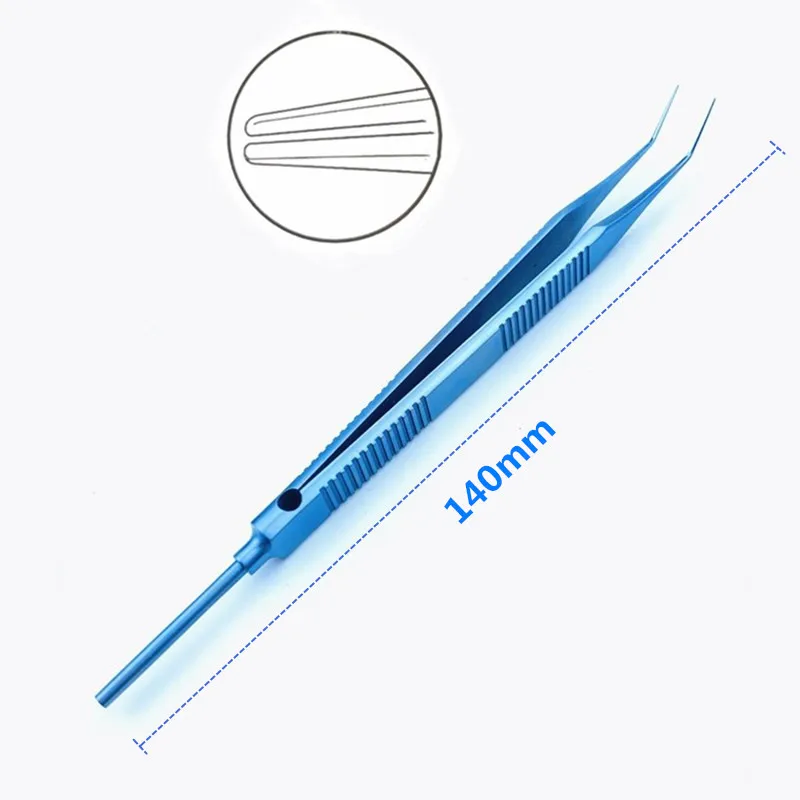 

140mm Lens Folding Forceps Titanium Alloy Ophthalmic Instrument